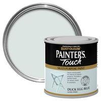 Rust-Oleum Painter\'s Touch Interior & Exterior Duck Egg Blue Gloss Multipurpose Paint 250ml