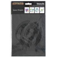 Rust-Oleum Space Stencil Pack of 4