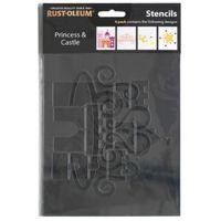 Rust-Oleum Princess Stencil Pack of 4