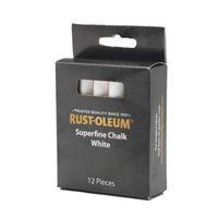 Rust-Oleum White Chalk Stick Pack of 12