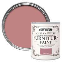 Rust-Oleum Dusky Pink Chalky Matt Furniture Paint 125ml