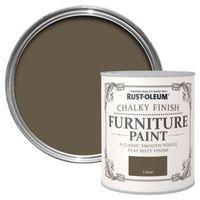 Rust-Oleum Cocoa Chalky Matt Furniture Paint 125ml
