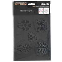 rust oleum nature stencil pack of 2