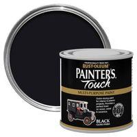 Rust-Oleum Painter\'s Touch Interior & Exterior Black Gloss Multipurpose Paint 250ml