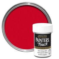 rust oleum painters touch interior exterior bright red gloss multipurp ...