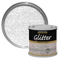 rust oleum silver glitter effect special effect paint 125ml