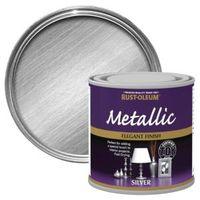 Rust-Oleum Silver Metallic Paint 250ml