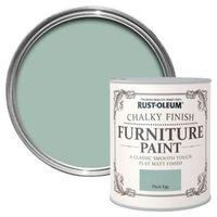 rust oleum duck egg chalky matt furniture paint 750ml