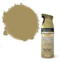 rust oleum universal pure gold metallic spray paint 400 ml
