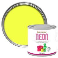 rust oleum yellow neon paint 125ml