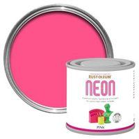 Rust-Oleum Pink Neon Paint 125ml