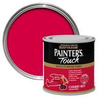 Rust-Oleum Painter\'s Touch Interior & Exterior Cherry Red Gloss Multipurpose Paint 250ml