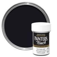 Rust-Oleum Painter\'s Touch Interior & Exterior Black Matt Multipurpose Paint 20ml
