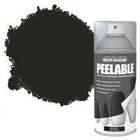 Rust-Oleum Black Matt Peelable Spray Paint 150 ml