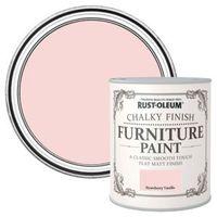 Rust-Oleum Strawberry Vanilla Flat Matt Furniture Paint 750ml