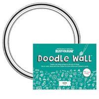 Rust-Oleum Doodle Wall White Dry Erase Paint Kit 500ml