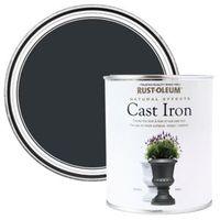 Rust-Oleum Cast Iron Matt Natural Effect Paint 250ml