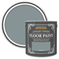 Rust-Oleum Anthracite Flat Matt Floor Paint 2.5L