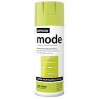 Rust-Oleum Mode Lime Green Gloss Premium Quality Spray Paint 400 ml