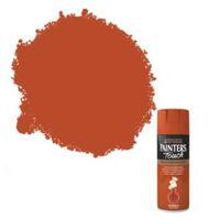 rust oleum painters touch paprika satin decorative spray paint 400 ml