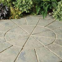 Rustic Sage Minster Circle Kit (L)1.8 (W)1.8m Pack of 20 2.54 m² (D)1.8m