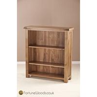 rustic oak bookcase 3ft wide