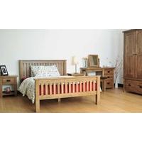 rustic oak bedroom set