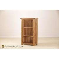 Rustic Oak Bookcase - 3ft Narrow