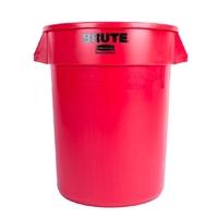 Rubbermaid Brute Utility Container Red 121Ltr