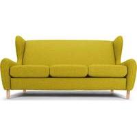 rubens 3 seater sofa kelp green wool mix