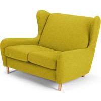 rubens 2 seater sofa kelp green wool mix