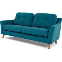 Rufus 2 Seater Sofa, Rich Azure