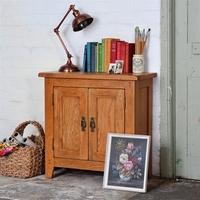 Rustic Oak Small Cupboard