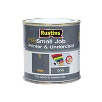 Rustins SGPU250 Small Job Primer & Undercoat Grey 250ml