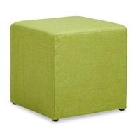 Rubio Fabric Ottoman Green