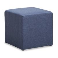 Rubio Fabric Ottoman Blue