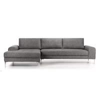russell corner sofa andre grey left hand