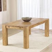 Rubis Wooden Dining Table Rectangular In Solid Oak