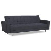 Ruben Fabric Sofa Bed Black