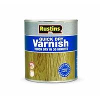Rustins AVSC2500 2.5L Quick Dry Varnish - Satin Clear