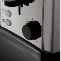 Russell Hobbs 18780 Futura 2 Slice Toaster - Stainless Steel Silver