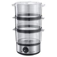 Russell Hobbs 14453 Food Collection Compact Food Steamer, 7 L - Brushed Stainless Steel