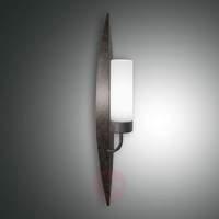 Rust coloured wall light VANITY 50 cm