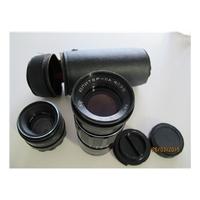 Russian Helios and Jupiter Camera Lenses