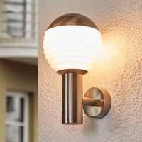 ruben stainless steel led outdoor wall light
