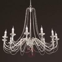 rustic country style chandelier antonina 12 light