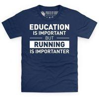 Running is Important Kid\'s T Shirt