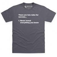 Rules of Success T Shirt