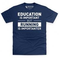 running is important t shirt