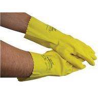 rubber gloves medium yellow pair